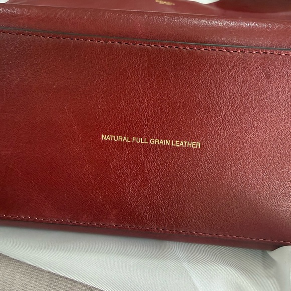 Coach Brooklyn Shoulder bag 39 in Dark Ruby - Picture 8 of 8